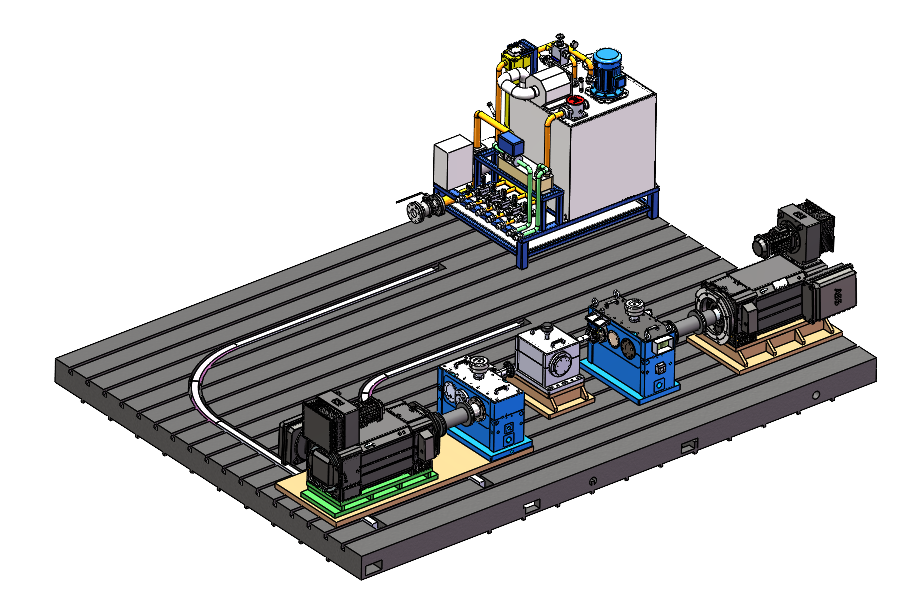 Integrated Test Bench for Aero-engine Accessory GearboxHigh-speed Gear Pair Fatigue Loading Test Bench